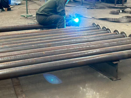 定西20#无缝注浆管加工108*6钢花管棚管